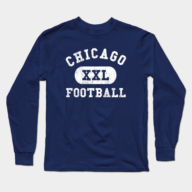 Chicago Football III Long Sleeve T-Shirt by sportlocalshirts